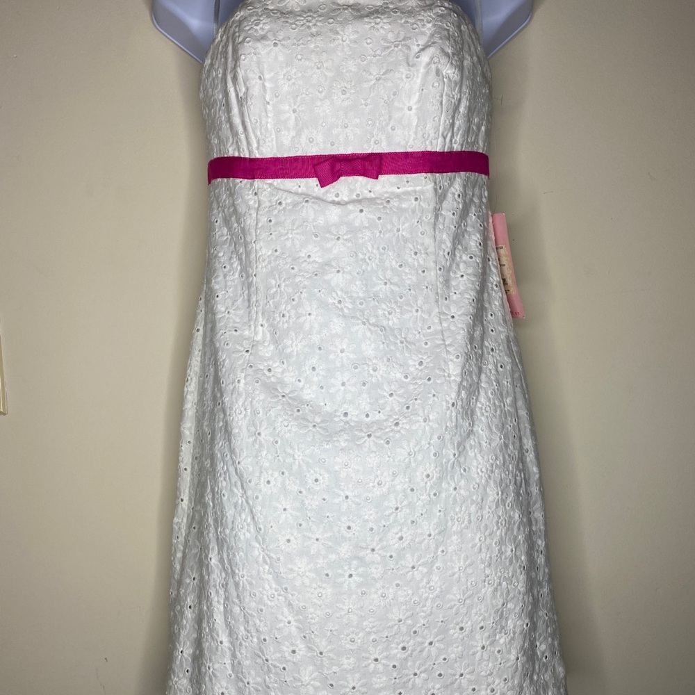 Lilly Pulitzer Strapless Kelly Dress - 4